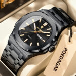 POEDAGAR Original Square Watches For Men
